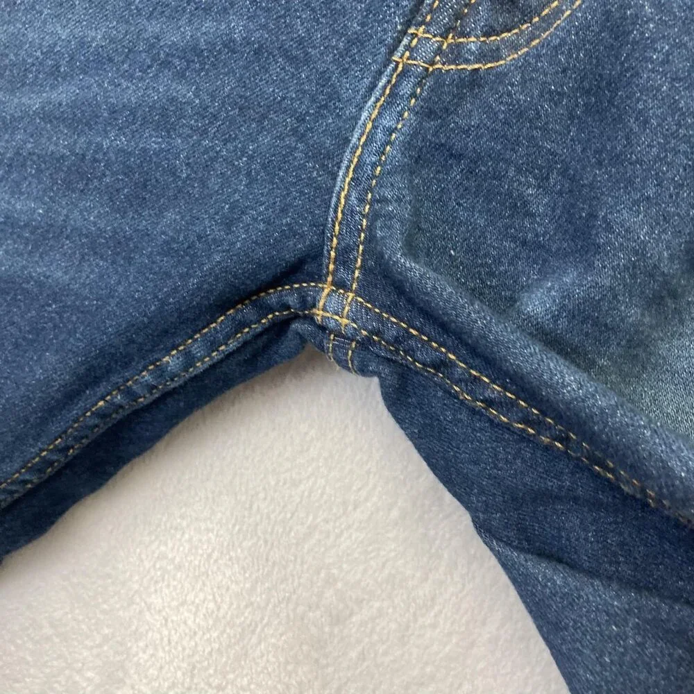 Levis 505 Jeans Mens 40x27 Blue Stretch Denim Straight Leg Regular Fit Waterless
